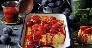 Reisauflauf mit Zwetschgenröster